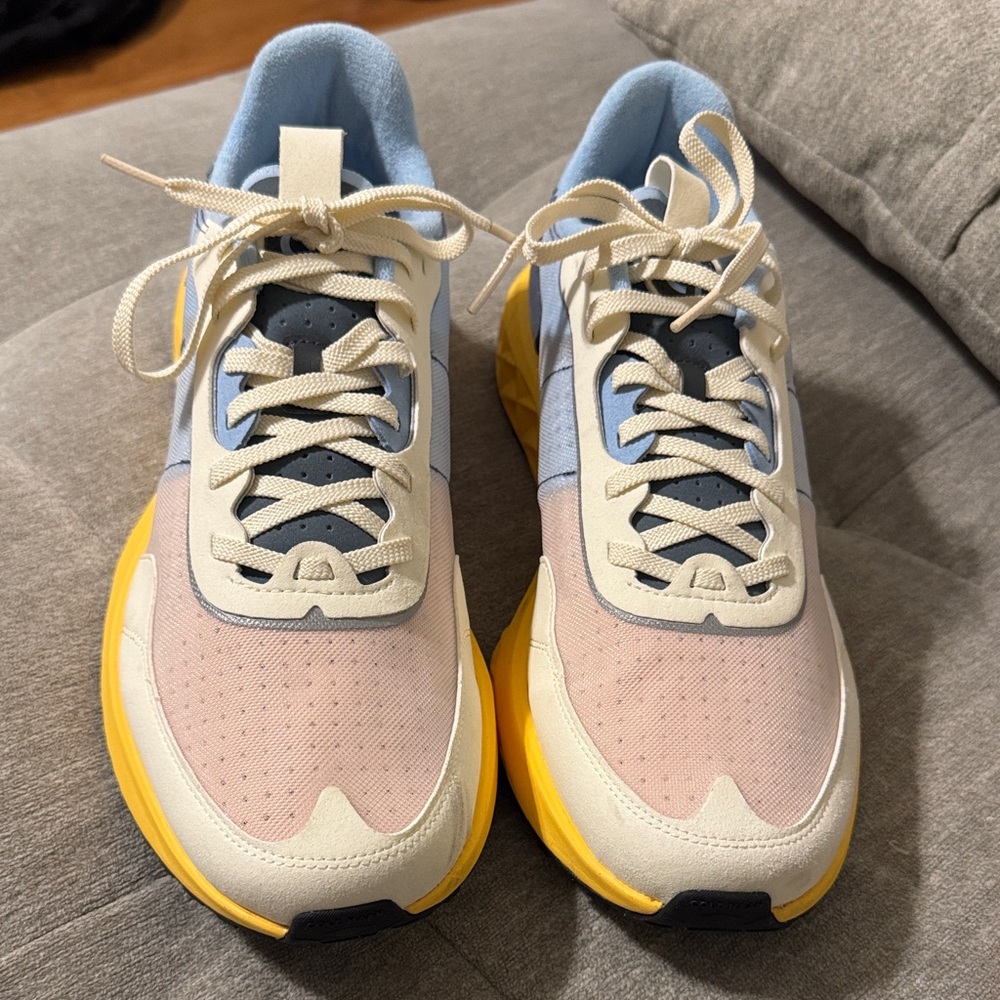 Cole Haan Men's Athletic Shoes in Cream, Blue, and Yellow